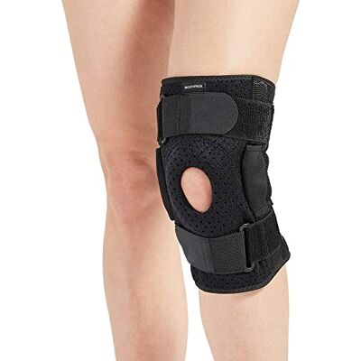 Bodyprox Genouillère articulée pour homme et femme, maintien du genou pour les lésions du tendon, du ligament et du ménisque - Publicité Bodyprox Genouillère articulée pour homme et femme, maintien du genou pour les lésions du tendon, du ligament et du ménisque - Publicité