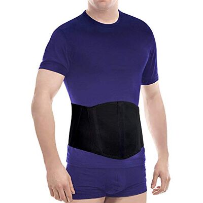 TOROS-GROUP MANUFACTURE Ceinture abdominale pour hernie ombilicale avec bandage amovible botte de nombril hommes et femmes Abdominal ergonomique réglable soutien BLACK LARGE - Publicité TOROS-GROUP MANUFACTURE Ceinture abdominale pour hernie ombilicale avec bandage amovible botte de nombril hommes et femmes Abdominal ergonomique réglable soutien BLACK LARGE - Publicité