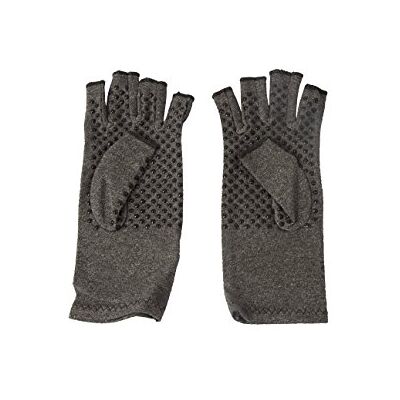 PRO 11 WELLBEING Paire de gants anti-arthrose Pro11, offrent chaleur et compression pour aider à augmenter la circulation, réduire les douleurs et encourager la guérison gris gris, - Publicité PRO 11 WELLBEING Paire de gants anti-arthrose Pro11, offrent chaleur et compression pour aider à augmenter la circulation, réduire les douleurs et encourager la guérison gris gris, - Publicité