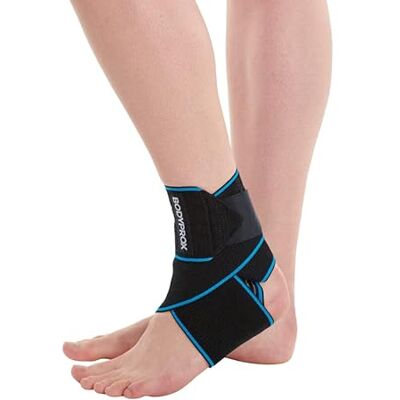 Bodyprox Chevillère réglable Protection cheville pour pratique du sport Taille unique pour hommes et femmes - Publicité Bodyprox Chevillère réglable Protection cheville pour pratique du sport Taille unique pour hommes et femmes - Publicité