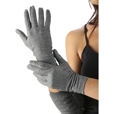 Spikenergy Gants Arthrose électromagnétothérapie Pour l'arthrite, Gant de Compression, Utilisés pour la Tendinite Poignet, Canal Carpien, Dispositif Médical Déductible Made in Italy, Grey, S/M - Publicité Spikenergy Gants Arthrose électromagnétothérapie Pour l'arthrite, Gant de Compression, Utilisés pour la Tendinite Poignet, Canal Carpien, Dispositif Médical Déductible Made in Italy, Grey, S/M - Publicité