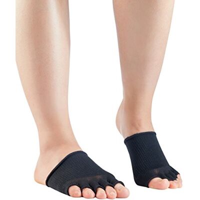 KNITIDO Dr. Foot Hallux Valgus Band de compression avec orteils ouverts pour aide en cas de oignon - Publicité KNITIDO Dr. Foot Hallux Valgus Band de compression avec orteils ouverts pour aide en cas de oignon - Publicité