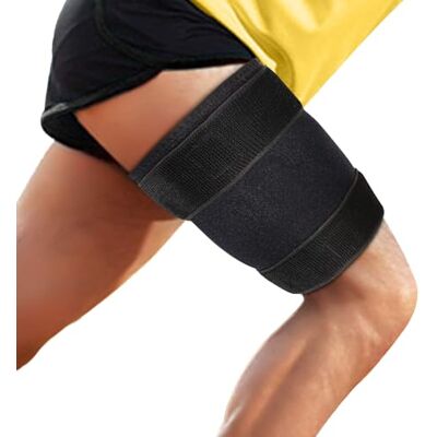 supregear Manchon de Compression pour Cuisse, Support Réglable en Néoprène pour Ischio-jambiers, Quadriceps et Aine, Anti-Glisse, Respirant, Unisexe, Noir - Publicité supregear Manchon de Compression pour Cuisse, Support Réglable en Néoprène pour Ischio-jambiers, Quadriceps et Aine, Anti-Glisse, Respirant, Unisexe, Noir - Publicité