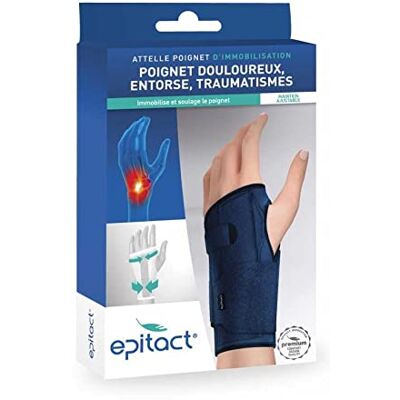 Epitact Attelle d'Immobilisation Poignet Taille S - Publicité Epitact Attelle d'Immobilisation Poignet Taille S - Publicité