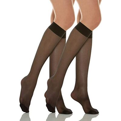 Relaxsan Basic 700 mi-bas de maintien 70 Den sans talon compression graduée légère 12-17 mmHg - Publicité Relaxsan Basic 700 mi-bas de maintien 70 Den sans talon compression graduée légère 12-17 mmHg - Publicité