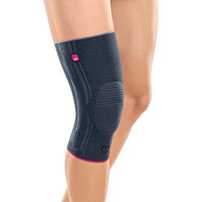 medi Genu Genu Genouillère unisexe Argent Taille IV Bandage de compression des tissus mous Portable des deux côtés - Publicité medi Genu Genu Genouillère unisexe Argent Taille IV Bandage de compression des tissus mous Portable des deux côtés - Publicité