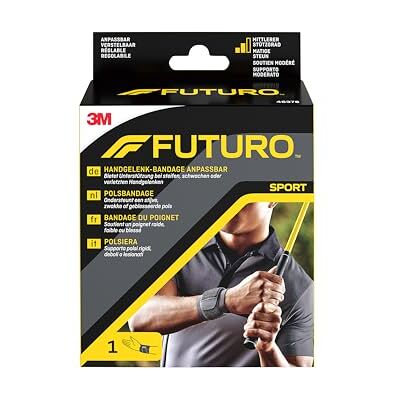 FUTURO Bandage du Poignet 46378, Noir, Réglable SPORT (14.0 24.1 cm) - Publicité FUTURO Bandage du Poignet 46378, Noir, Réglable SPORT (14.0 24.1 cm) - Publicité