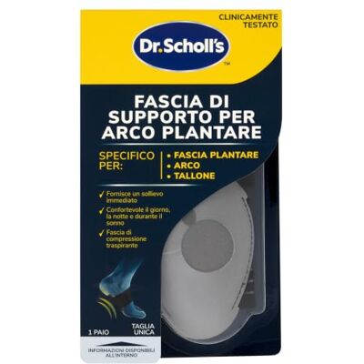 Bande de soutien pour voûte plantaire Dr. Scholl's Soulagement immédiat, confortable pendant la journée et la nuit, compression respirante, soutien pour bande plantaire, talon et voûte plantaire - Publicité Bande de soutien pour voûte plantaire Dr. Scholl's Soulagement immédiat, confortable pendant la journée et la nuit, compression respirante, soutien pour bande plantaire, talon et voûte plantaire - Publicité