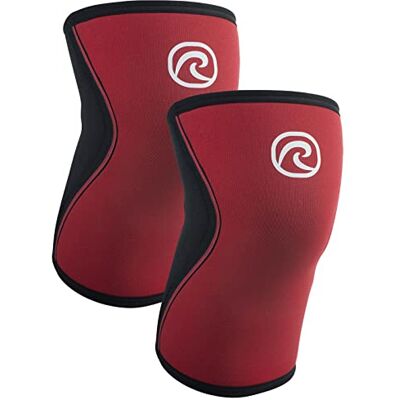 Rehband Genouillère 5 mm Néoprène pour CrossFit et Weightlifting, Knee Sleeve Compression Functional Fitness, Support Genou Musculation et Haltérophilie, Couleur:Rouge 1 Paire, Taille:XS - Publicité Rehband Genouillère 5 mm Néoprène pour CrossFit et Weightlifting, Knee Sleeve Compression Functional Fitness, Support Genou Musculation et Haltérophilie, Couleur:Rouge 1 Paire, Taille:XS - Publicité