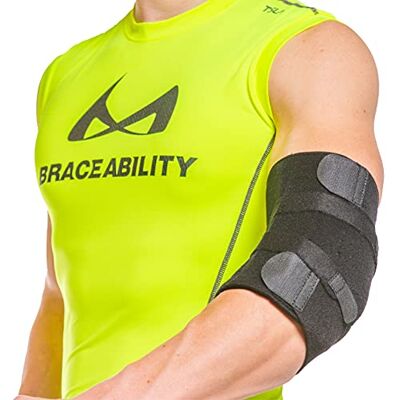 BraceAbility Attelle pour le syndrome du tunnel cubital Attelle de coude rembourrée pour le sommeil et le soutien diurne pour la du piégeage nerveux, le soulagement de la douleur(universel) - Publicité BraceAbility Attelle pour le syndrome du tunnel cubital Attelle de coude rembourrée pour le sommeil et le soutien diurne pour la du piégeage nerveux, le soulagement de la douleur(universel) - Publicité