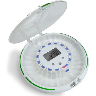 GIMA Distributeur automatique de pilules sans fil pour gérer et enregistrer les dosages des pilules, 25871 - Publicité GIMA Distributeur automatique de pilules sans fil pour gérer et enregistrer les dosages des pilules, 25871 - Publicité