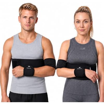 Wonder Care Immobilisateur d'épaule gauche droite Orthèse de bras Luxation osseuse Subluxation Support d'épaule Orthèse de compression Chirurgie de la coiffe des rotateurs Noir Taille 4 - Publicité Wonder Care Immobilisateur d'épaule gauche droite Orthèse de bras Luxation osseuse Subluxation Support d'épaule Orthèse de compression Chirurgie de la coiffe des rotateurs Noir Taille 4 - Publicité