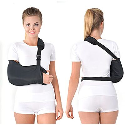 Toros Group - Stabilisateur d'épaule à fermeture noir 2 - Shoulder immobilizer - Publicité Toros Group - Stabilisateur d'épaule à fermeture noir 2 - Shoulder immobilizer - Publicité