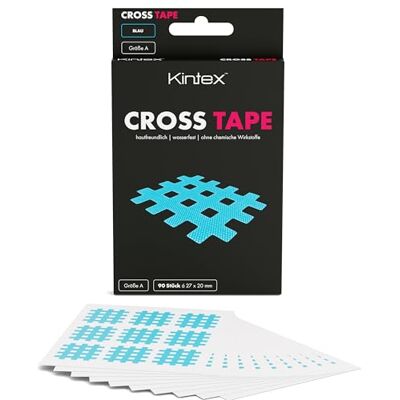 Kintex Cross-Tape Pansement à Grille Différentes Couleurs et Tailles pour Acupuncture et Point douloureux - Publicité Kintex Cross-Tape Pansement à Grille Différentes Couleurs et Tailles pour Acupuncture et Point douloureux - Publicité