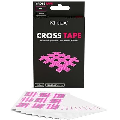 Kintex Cross-Tape Pansement à Grille Différentes Couleurs et Tailles pour Acupuncture et Point douloureux - Publicité Kintex Cross-Tape Pansement à Grille Différentes Couleurs et Tailles pour Acupuncture et Point douloureux - Publicité