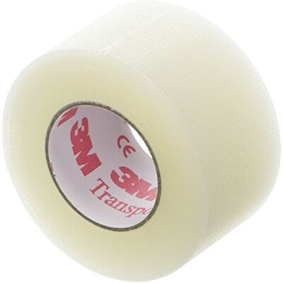 3M Transpore mm1527-1 Lot de 12 rubans chirurgicaux pour transpores 2,5 cm x 9,14 m - Publicité 3M Transpore mm1527-1 Lot de 12 rubans chirurgicaux pour transpores 2,5 cm x 9,14 m - Publicité