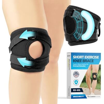 BraceAbility Sweat-Resistant Exercise Knee Brace for Working Out-L by - Publicité BraceAbility Sweat-Resistant Exercise Knee Brace for Working Out-L by - Publicité