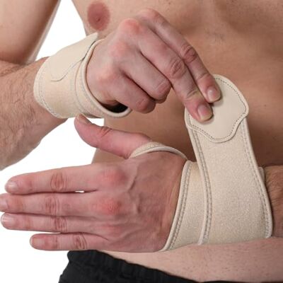 NEOtech Care Protège-poignet et soutien pouce (Beige, Taille S, 1 Paire) - Publicité NEOtech Care Protège-poignet et soutien pouce (Beige, Taille S, 1 Paire) - Publicité