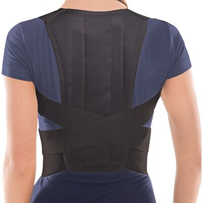 TOROS-GROUP Correcteur De Posture – Maintien Du Dos et Épaules Pour Homme et Femme Corset De Soutien Noir Medium - Publicité TOROS-GROUP Correcteur De Posture – Maintien Du Dos et Épaules Pour Homme et Femme Corset De Soutien Noir Medium - Publicité