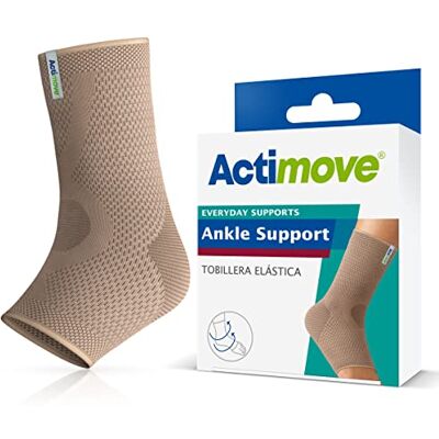 Actimove ® EVERYDAY SUPPORTS Chevillère – Compression ferme, soutien durable – Design hélix – Pour une utilisation excessive et des douleurs chroniques de la cheville – Beige, XL - Publicité Actimove ® EVERYDAY SUPPORTS Chevillère – Compression ferme, soutien durable – Design hélix – Pour une utilisation excessive et des douleurs chroniques de la cheville – Beige, XL - Publicité