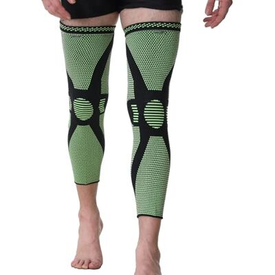 NEOtech Care Genouillère longue en fibre de bambou Élastique, respirante Compression moyenne (Couleur verte, Taille S, 1 Paire) - Publicité NEOtech Care Genouillère longue en fibre de bambou Élastique, respirante Compression moyenne (Couleur verte, Taille S, 1 Paire) - Publicité