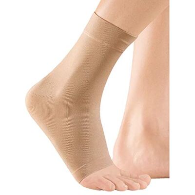 medi Bandage de cheville à double traction – Genouillère unisexe Taille II Bandage pour compression des tissus mous de la cheville Portable des deux côtés Caramel - Publicité medi Bandage de cheville à double traction – Genouillère unisexe Taille II Bandage pour compression des tissus mous de la cheville Portable des deux côtés Caramel - Publicité