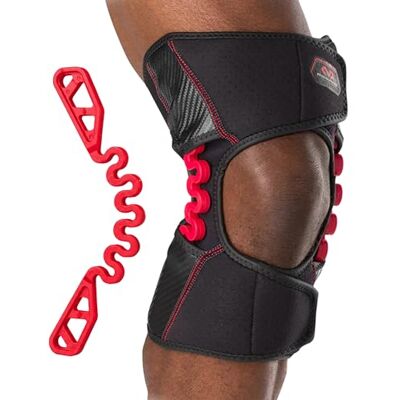 McDavid NRG Knee Over Wrap w/Spring Hinge Black L - Publicité McDavid NRG Knee Over Wrap w/Spring Hinge Black L - Publicité