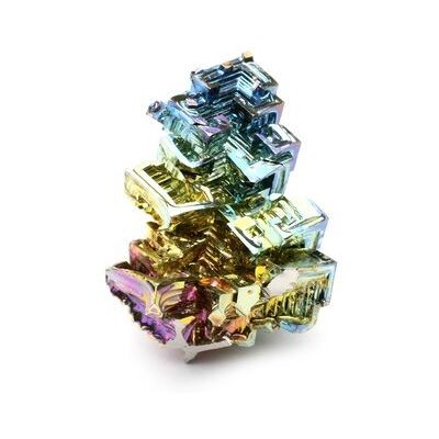 CrystalAge Bismuth Crystal Specimen Bismuth Small - Publicité CrystalAge Bismuth Crystal Specimen Bismuth Small - Publicité