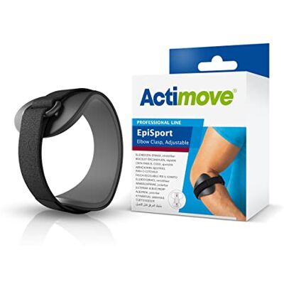 Actimove Epi-Sport Sangle de coude Taille L Réduit l'inconfort du coude, épicondylite aiguë et chronique - Publicité Actimove Epi-Sport Sangle de coude Taille L Réduit l'inconfort du coude, épicondylite aiguë et chronique - Publicité