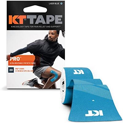 KT Tape Pro 20 Bandeaux synthétique pré-coupé pour Kinésiologie, couleur Pro 20 Ruban de kinésiologie Ruban de kinésiologie synthétique performant pré-coupé imperméable La plus forte résistance des fibres impermeable 4 à 7 jours de support Impression de s - Publicité KT Tape Pro 20 Bandeaux synthétique pré-coupé pour Kinésiologie, couleur Pro 20 Ruban de kinésiologie Ruban de kinésiologie synthétique performant pré-coupé imperméable La plus forte résistance des fibres impermeable 4 à 7 jours de support Impression de s - Publicité