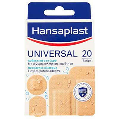 Elastoplast HANSAPLAST Assortiti * 20 pz. 45906 Plâtres, bandages et de gaze - Publicité Elastoplast HANSAPLAST Assortiti * 20 pz. 45906 Plâtres, bandages et de gaze - Publicité