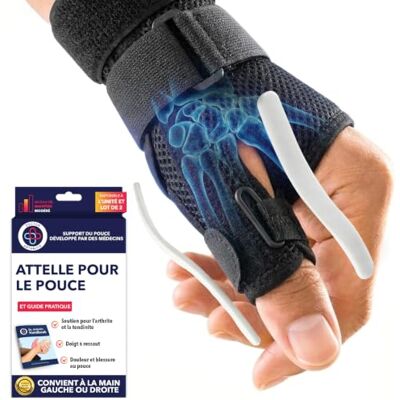 Dr. Arthritis - Doctor Developed - Attelle de pouce - Droite - Publicité Dr. Arthritis - Doctor Developed - Attelle de pouce - Droite - Publicité