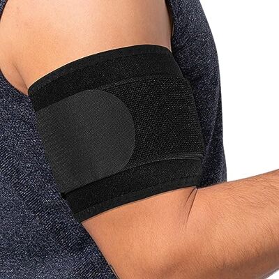 supregear Bandage de Compression pour Tendinite et Triceps, Manchon de Compression pour Biceps et Bras, Support Musculaire Réglable (Noir, L/XL) - Publicité supregear Bandage de Compression pour Tendinite et Triceps, Manchon de Compression pour Biceps et Bras, Support Musculaire Réglable (Noir, L/XL) - Publicité