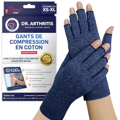 Dr. Arthritis Gants Arthrose Conçus par des Médecins, Orthese Pouce Soulagement des douleurs des mains, Attelle Pouce Homme Femme pour Soutien des Poignets - Publicité Dr. Arthritis Gants Arthrose Conçus par des Médecins, Orthese Pouce Soulagement des douleurs des mains, Attelle Pouce Homme Femme pour Soutien des Poignets - Publicité