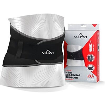 Vulkan Classic 3093 Ceinture de soutien lombaire pour soulager les douleurs musculaires et une meilleure posture, sangle lombaire pour la stabilité lombaire, l'entraînement, l'athlétisme et l'exercice - Publicité Vulkan Classic 3093 Ceinture de soutien lombaire pour soulager les douleurs musculaires et une meilleure posture, sangle lombaire pour la stabilité lombaire, l'entraînement, l'athlétisme et l'exercice - Publicité