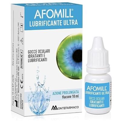 Gouttes lubrifiantes pour les yeux Afomill - Hydratantes, 10ml - Publicité Gouttes lubrifiantes pour les yeux Afomill - Hydratantes, 10ml - Publicité