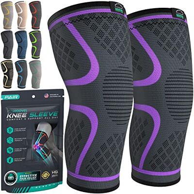 MODVEL Genouillère sport pour Homme et Femme – 2 Pièces Genouillere Ligamentaire Genou, Maintien De Compression Genoux, Genouillères Médicales Pour Arthrose, Course, Soulagement Douleur Genou - Publicité MODVEL Genouillère sport pour Homme et Femme – 2 Pièces Genouillere Ligamentaire Genou, Maintien De Compression Genoux, Genouillères Médicales Pour Arthrose, Course, Soulagement Douleur Genou - Publicité