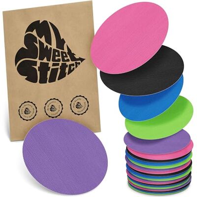 MySweetStitch 25x Pansement capteur universel ovale, pansement de fixation pour FreeStyle Libre 3, Dexcom G7, Omnipod et autres, imperméable, respirant, doux pour la peau, Arc-en-ciel - Publicité MySweetStitch 25x Pansement capteur universel ovale, pansement de fixation pour FreeStyle Libre 3, Dexcom G7, Omnipod et autres, imperméable, respirant, doux pour la peau, Arc-en-ciel - Publicité