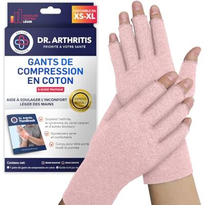 Dr. Arthritis Gants Arthrose Conçus par des Médecins, Orthese Pouce Soulagement des douleurs des mains, Attelle Pouce Homme Femme pour Soutien des Poignets - Publicité Dr. Arthritis Gants Arthrose Conçus par des Médecins, Orthese Pouce Soulagement des douleurs des mains, Attelle Pouce Homme Femme pour Soutien des Poignets - Publicité
