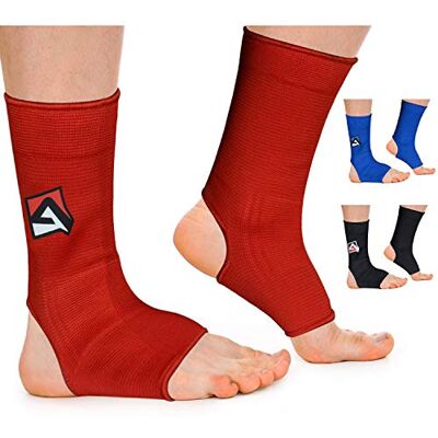 AQF Support De Chevillere Entorse MMA Attelle Cheville Muay Thay Kick Boxing Entorses Soulage La Douleur Bas De Contention Respirante Chevillère - Publicité AQF Support De Chevillere Entorse MMA Attelle Cheville Muay Thay Kick Boxing Entorses Soulage La Douleur Bas De Contention Respirante Chevillère - Publicité