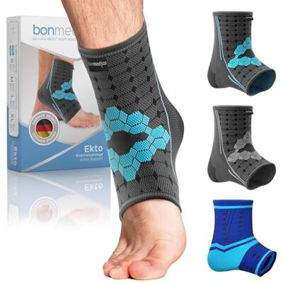 bonmedico Chevillère Ekto Protège Cheville Compressif Homme/Femme Chevillère De Maintien Sport, L - Publicité bonmedico Chevillère Ekto Protège Cheville Compressif Homme/Femme Chevillère De Maintien Sport, L - Publicité
