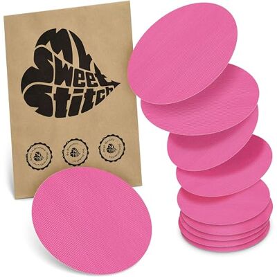 MySweetStitch 10x Pansement capteur universel ovale, pansement de fixation pour FreeStyle Libre 3, Dexcom G7, Omnipod et autres, imperméable, respirant, doux pour la peau, Rose - Publicité MySweetStitch 10x Pansement capteur universel ovale, pansement de fixation pour FreeStyle Libre 3, Dexcom G7, Omnipod et autres, imperméable, respirant, doux pour la peau, Rose - Publicité