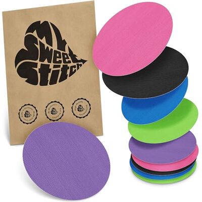 MySweetStitch 10x Pansement capteur universel ovale, pansement de fixation pour FreeStyle Libre 3, Dexcom G7, Omnipod et autres, imperméable, respirant, doux pour la peau, Arc-en-ciel - Publicité MySweetStitch 10x Pansement capteur universel ovale, pansement de fixation pour FreeStyle Libre 3, Dexcom G7, Omnipod et autres, imperméable, respirant, doux pour la peau, Arc-en-ciel - Publicité