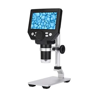 SDLSH kit d'accessoires pour Microscope caméra de prépar G1000 1000X 2. 0MP USB Microscope électronique numérique 4.3 "Grande Base LCD Affichage 8MP 1-1000X Actualité Accessoires pour microscopes - Publicité
