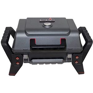 Char-Broil X200 Grill2Go Barbecue Portable avec Système de Cuisson TRU-Infrared, Gris/Fonte d'aluminium - Publicité