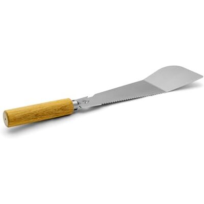 Grillrost.com Das Original Le Grillmachete L'appareil à Retourner Les Hamburgers Design développé avec Le Fabricant de Frites Män - Publicité Grillrost.com Das Original Le Grillmachete L'appareil à Retourner Les Hamburgers Design développé avec Le Fabricant de Frites Män - Publicité
