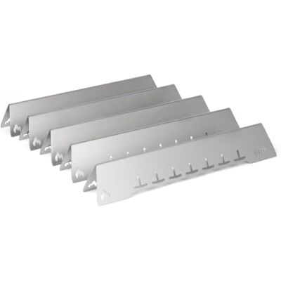 Grillrost.com Das Original Rails aromatiques en Acier Inoxydable pour Weber Couvercle de brûleur pour la série Spirit 300 - Publicité Grillrost.com Das Original Rails aromatiques en Acier Inoxydable pour Weber Couvercle de brûleur pour la série Spirit 300 - Publicité