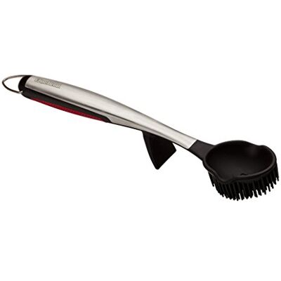 Charbroil Char-Broil 140 542 Poignée confort Cuillère, brosse à badigeonner et support 3-en-1. Publicité Charbroil Char-Broil 140 542 Poignée confort Cuillère, brosse à badigeonner et support 3-en-1. Publicité