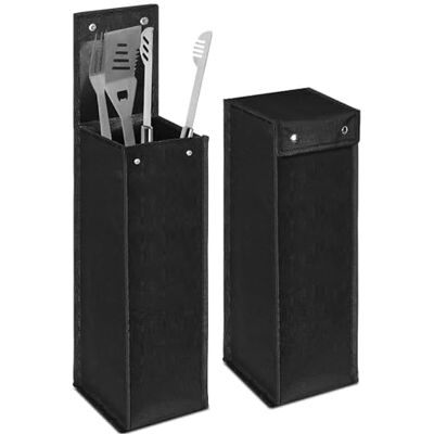 Ameble 2 pièces Sac de Rangement pour Outils de Gril 6x6x20 Pouces boîte Rangement d'accessoires Gril en Tissu Oxford Pliable pour Le Camping, Les grillades, Le Pique-Nique et Plus Encore. Publicité Ameble 2 pièces Sac de Rangement pour Outils de Gril 6x6x20 Pouces boîte Rangement d'accessoires Gril en Tissu Oxford Pliable pour Le Camping, Les grillades, Le Pique-Nique et Plus Encore. Publicité