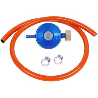 Cadac Régulateur de Pression Universel avec trop-Plein 30mBar Caoutchouc Métal avec soupape de sécurité pour surpression Gris Bleu Orange Barbecue - Publicité Cadac Régulateur de Pression Universel avec trop-Plein 30mBar Caoutchouc Métal avec soupape de sécurité pour surpression Gris Bleu Orange Barbecue - Publicité
